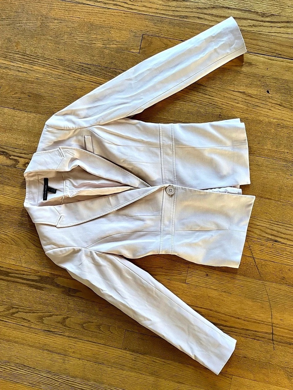 White House Black Market light pink Blazer Size 2